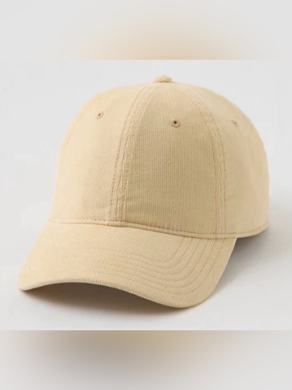Offline by Aerie Corduroy Baseball Hat, Cake Batter
